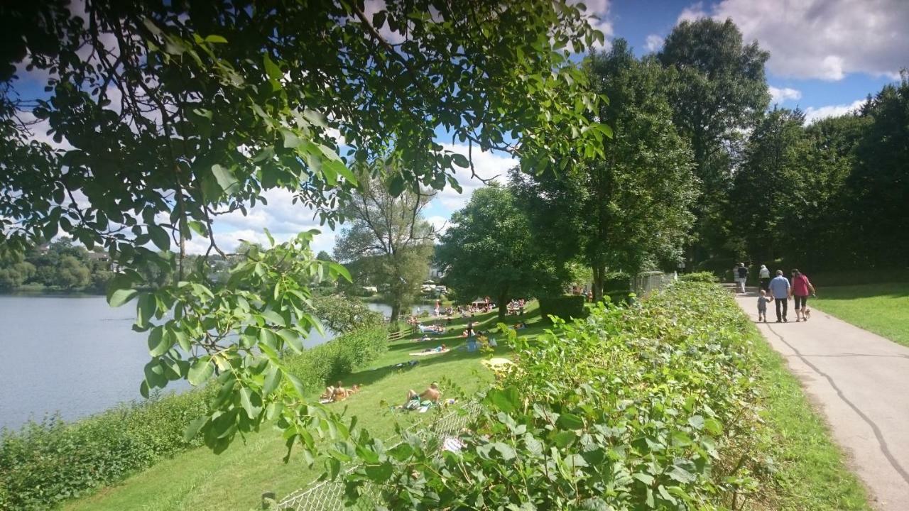 Ferienwohnung Welcome Mit Seeblick Schalkenmehren Kültér fotó